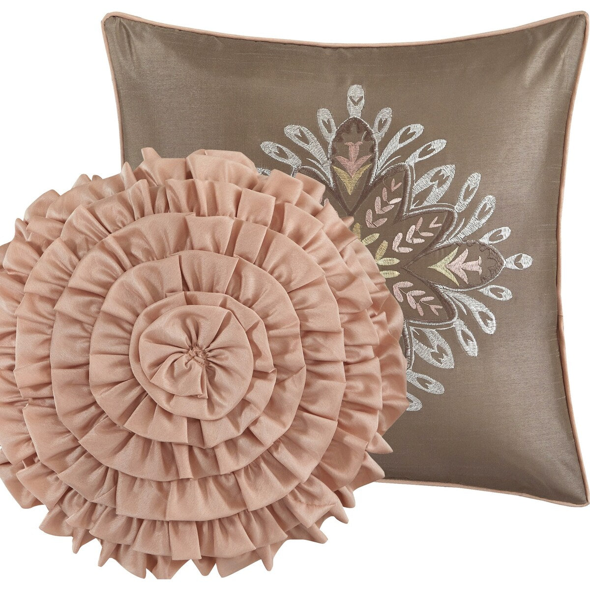 Porch & Den Summerfield Jacquard Medallion 6-piece Comforter Set