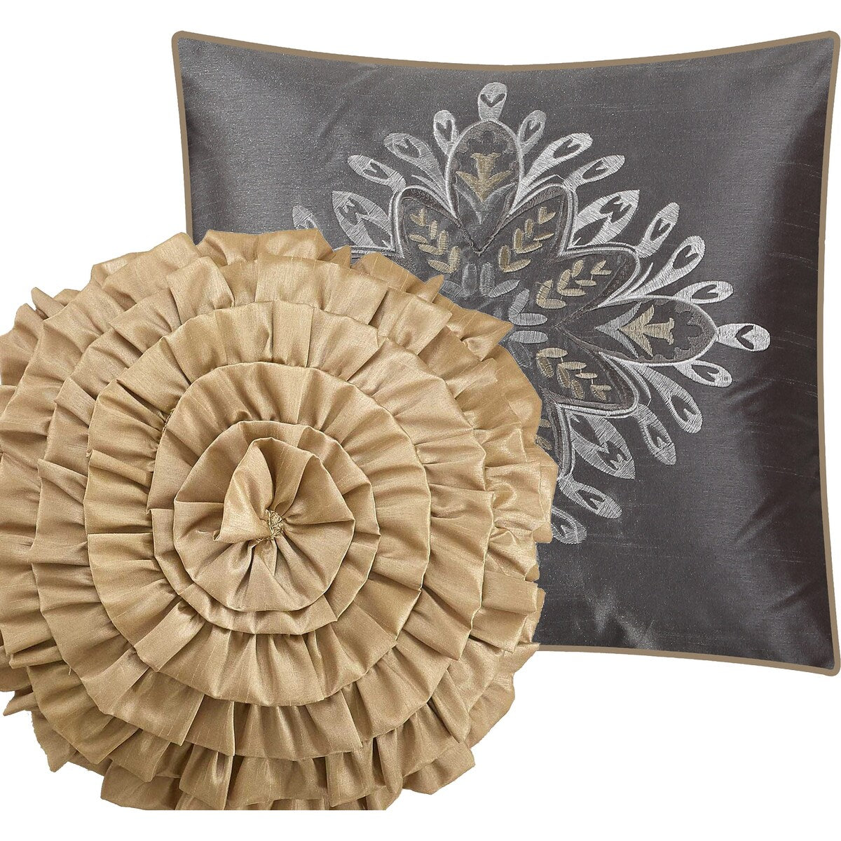 Porch & Den Summerfield Jacquard Medallion 6-piece Comforter Set