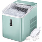 Portable Countertop Ice Maker Machine，26Lbs/24H， Self-Cleaning Home, Low Noise