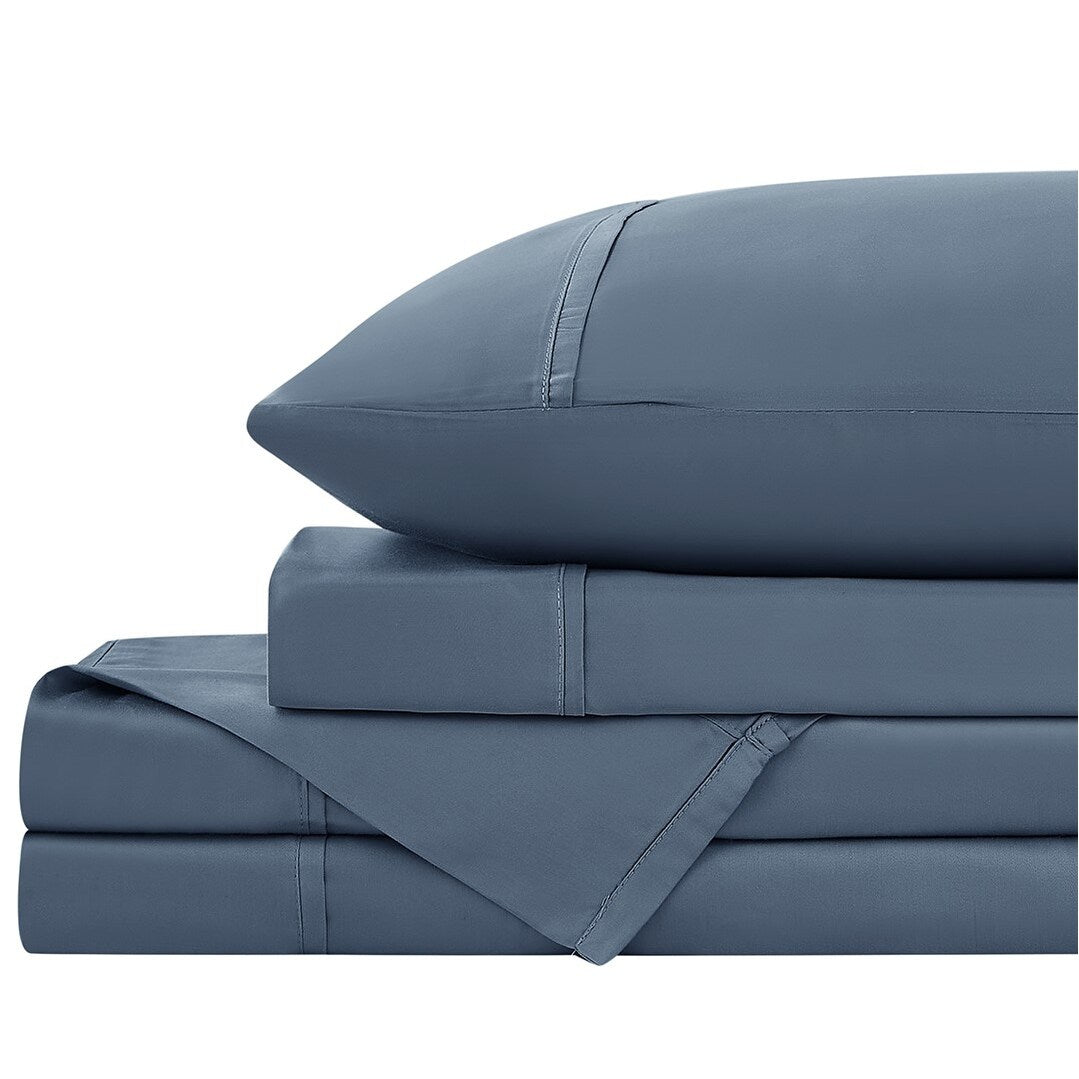 Premium Luxury 100-percent Bamboo Viscose 21-inch Extra Deep Pocket 4-piece Bed Sheet Set