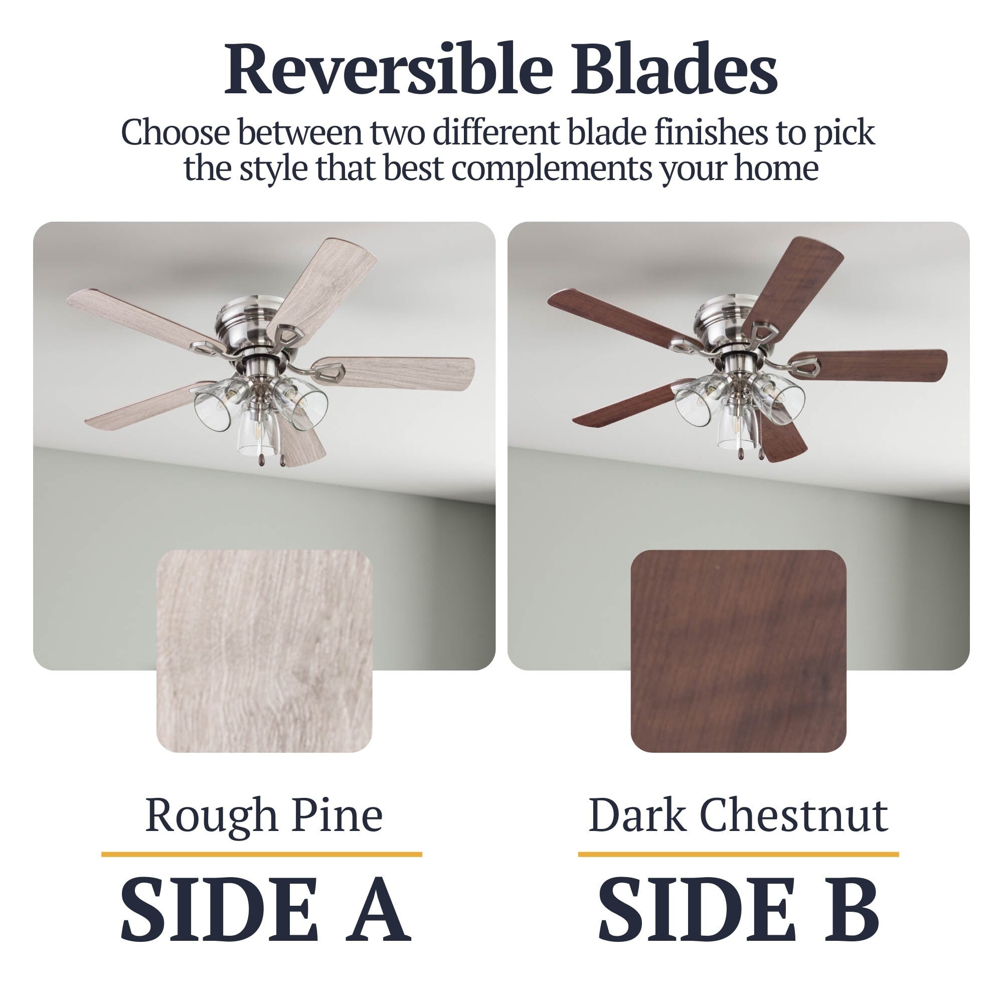 Prominence Home Renton Traditional Farmhouse Indoor Ceiling Fan