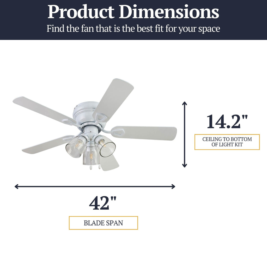 Prominence Home Renton Traditional Farmhouse Indoor Ceiling Fan