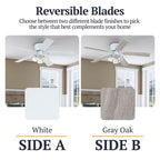 Prominence Home Renton Traditional Farmhouse Indoor Ceiling Fan