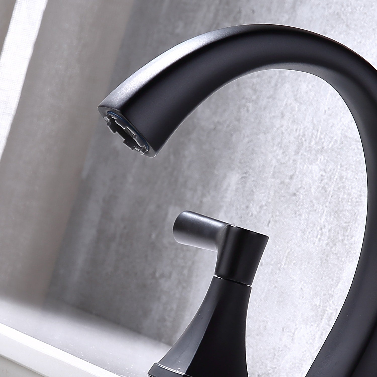 Proox 8 Widespread Bathroom SpotShield Basin Faucet w/ Drain Assembly