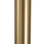 Q-Max 81 Steel Adjustable Arching Floor Lamp With Extra Large Shade and Marble Base