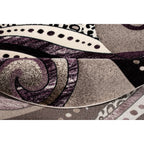 Rhodes Collection Abstract Swirl Area Rug