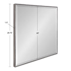 Rhodes Framed Decorative Wall Mirror