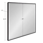 Rhodes Framed Decorative Wall Mirror