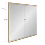 Rhodes Framed Decorative Wall Mirror