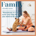 Roomfitters Dog Feeding Station with 2 Elevated Dog Bowls, Tilt Out Pet Feeding Cabinet Station