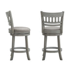 Rovinj Lattice Back 24H Swivel Counter Height Stool