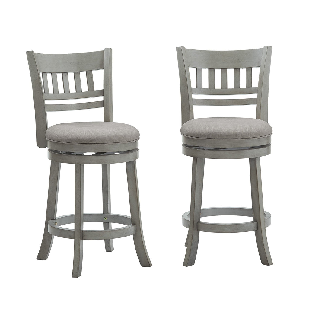 Rovinj Lattice Back 24H Swivel Counter Height Stool