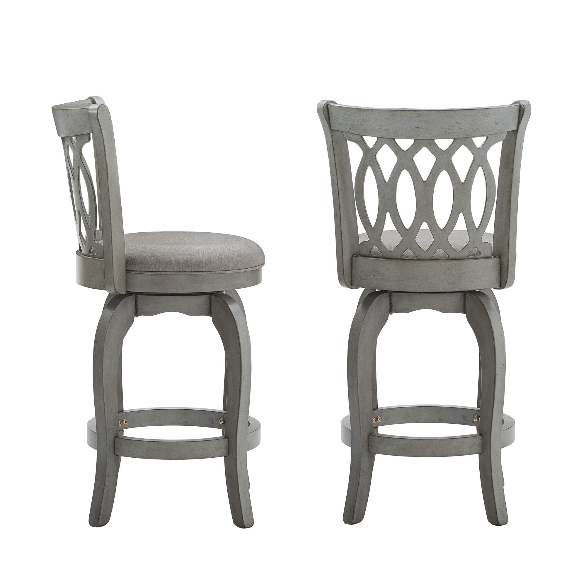 Rovinj Scroll Back Swivel Counter Stool