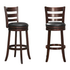 Rovinj Upholstered Back Swivel Bar Stool - Barstool