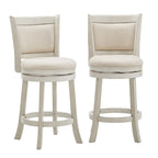 Rovinj Upholstered Back Swivel Stool