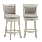 Rovinj Upholstered Back Swivel Stool