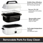 Royalcraft Roaster Oven with Removable Pan