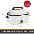 Royalcraft Roaster Oven with Removable Pan