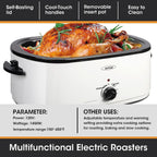 Royalcraft Roaster Oven with Removable Pan
