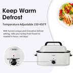 Royalcraft Roaster Oven with Removable Pan