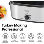 Royalcraft Roaster Oven with Removable Pan