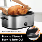 Royalcraft Roaster Oven with Removable Pan