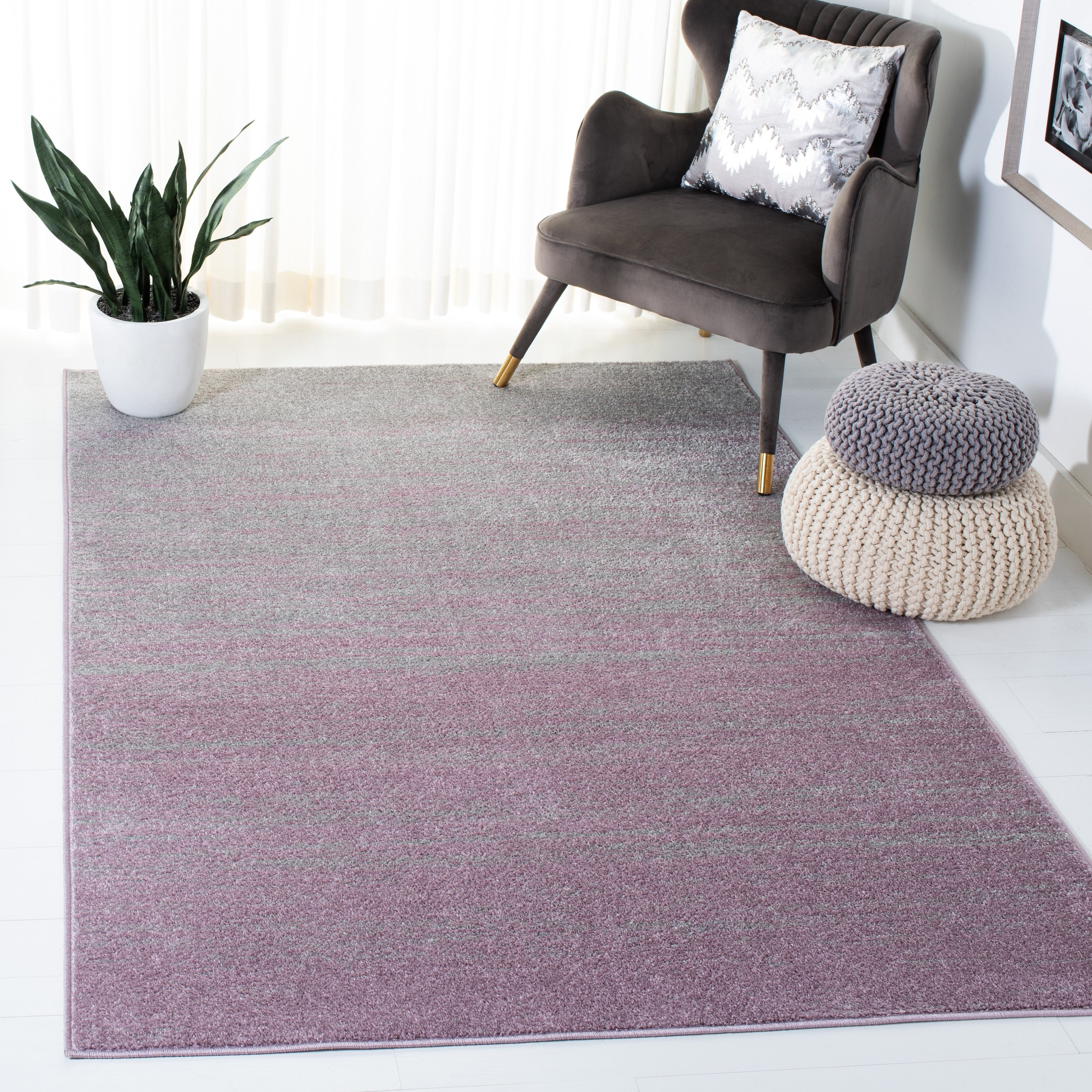 SAFAVIEH Adirondack Mieko Modern Ombre Distressed Area Rug