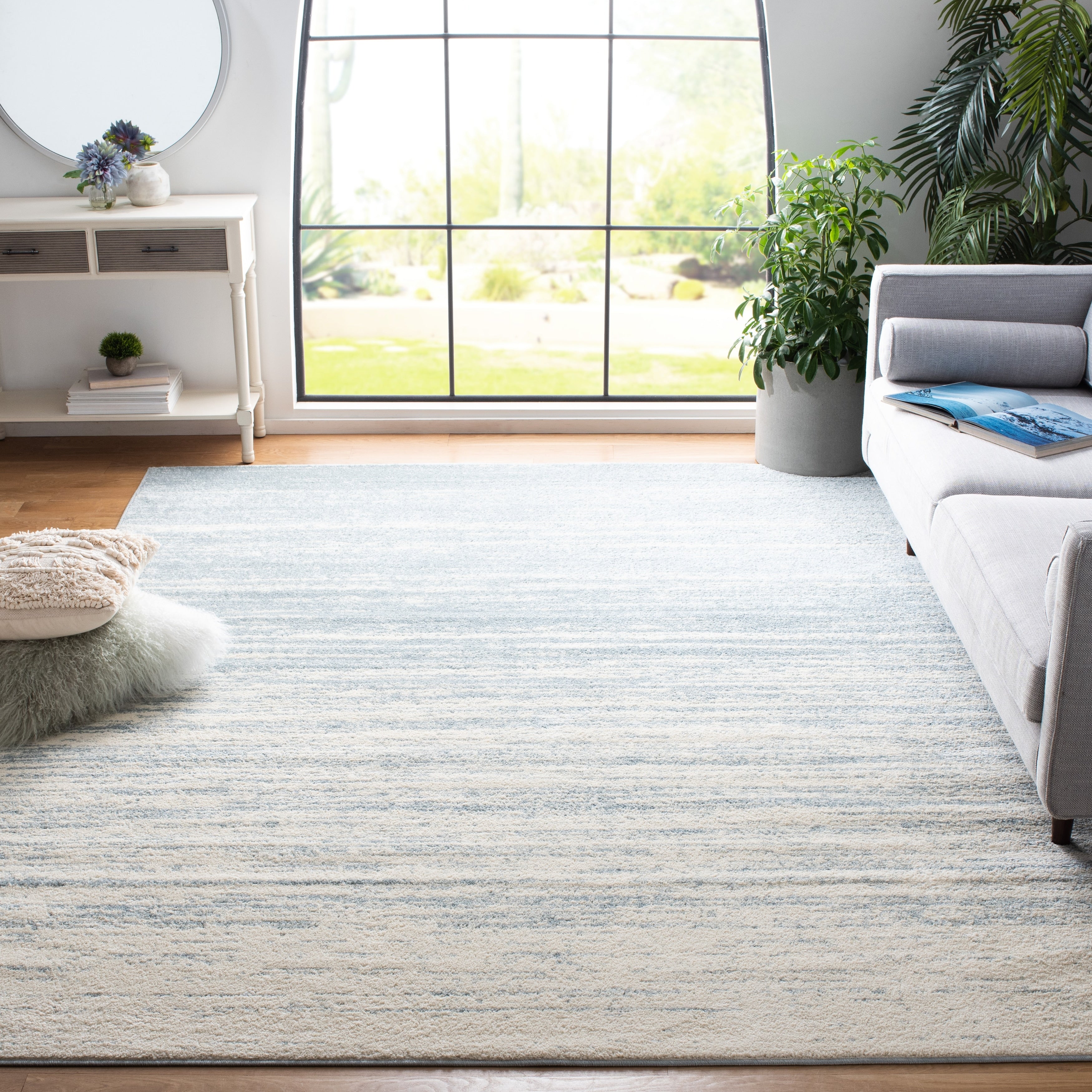 SAFAVIEH Adirondack Mieko Modern Ombre Distressed Area Rug