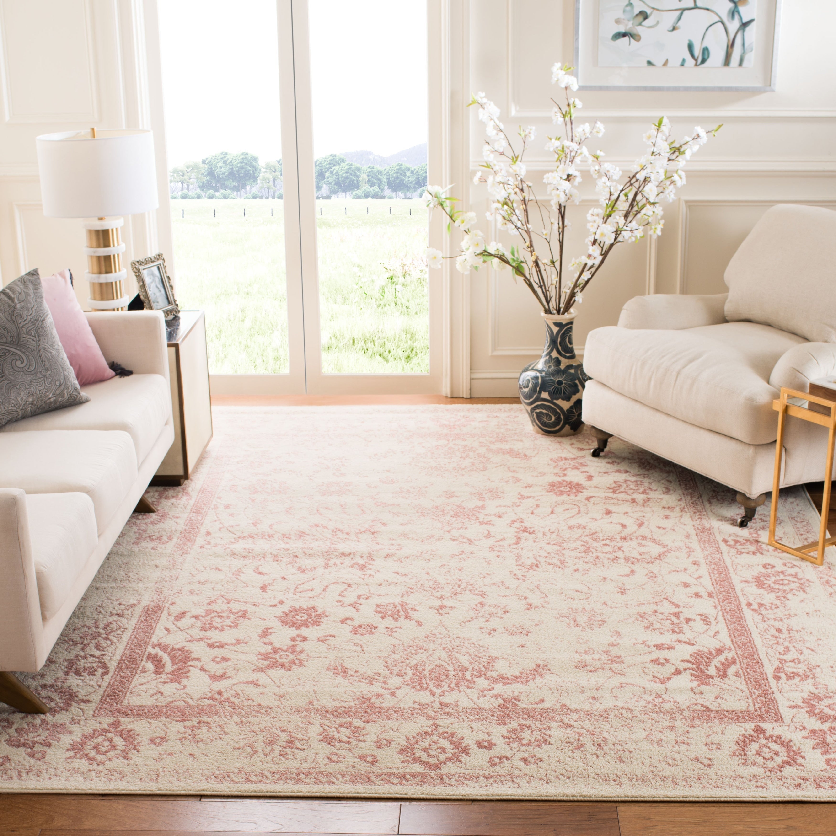 SAFAVIEH Adirondack Riin Rustic Shabby Chic Distressed Rug.