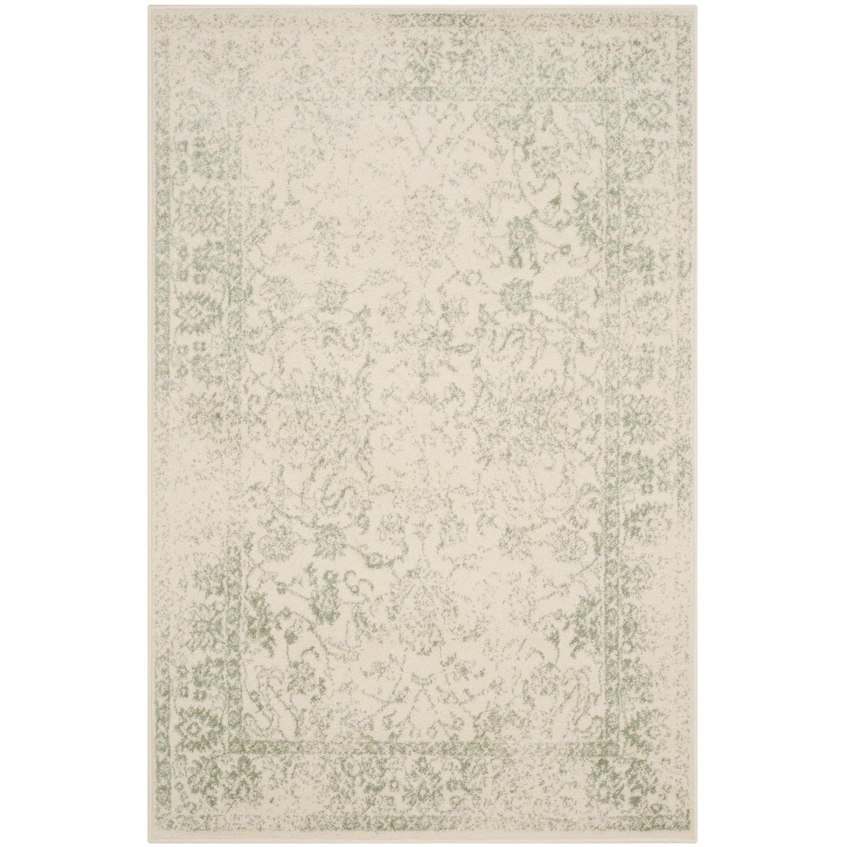 SAFAVIEH Adirondack Riin Rustic Shabby Chic Distressed Rug