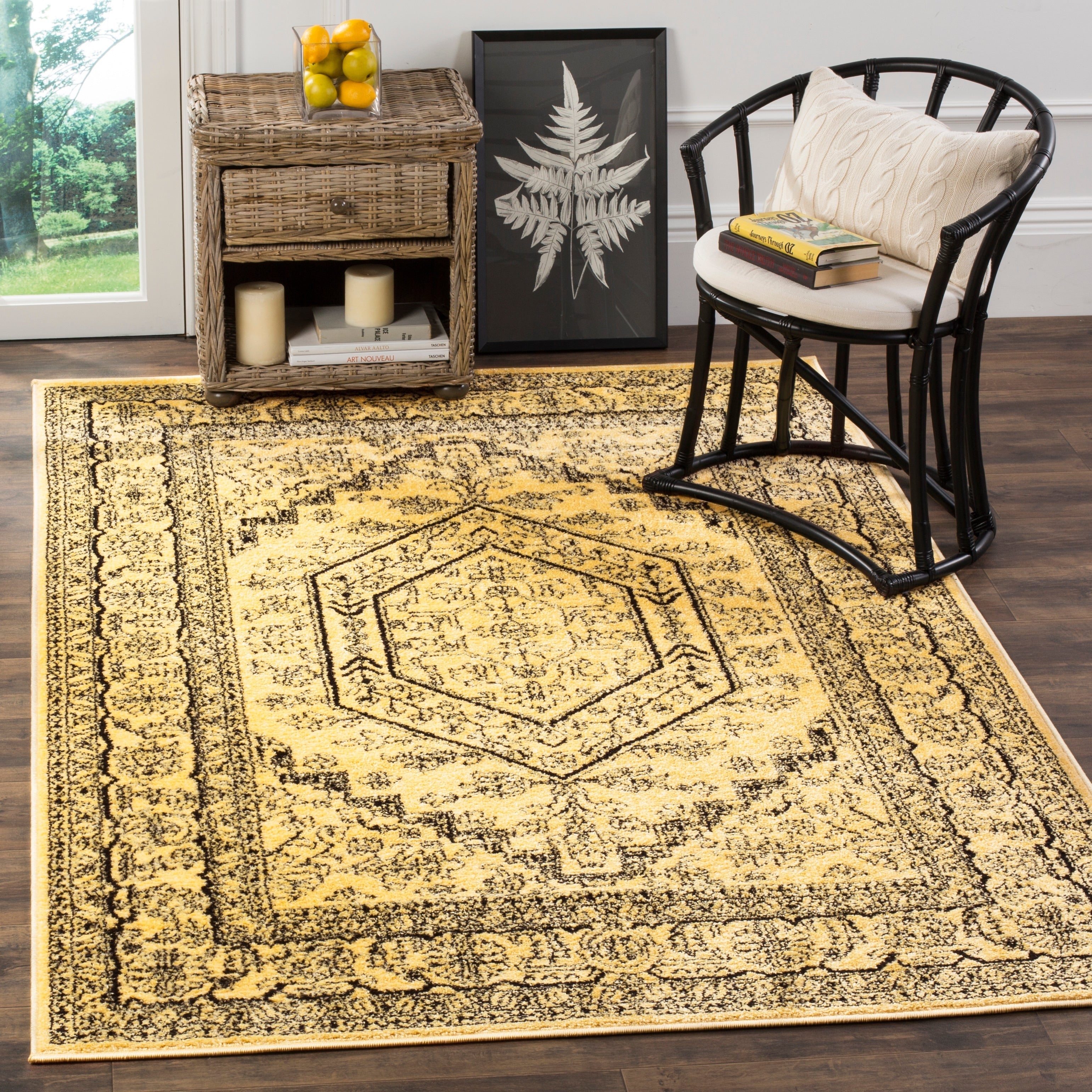 SAFAVIEH Adirondack Sian Rustic Oriental Medallion Rug