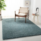 SAFAVIEH August Wilhelma Shag Solid 1.2-inch Thick Area Rug
