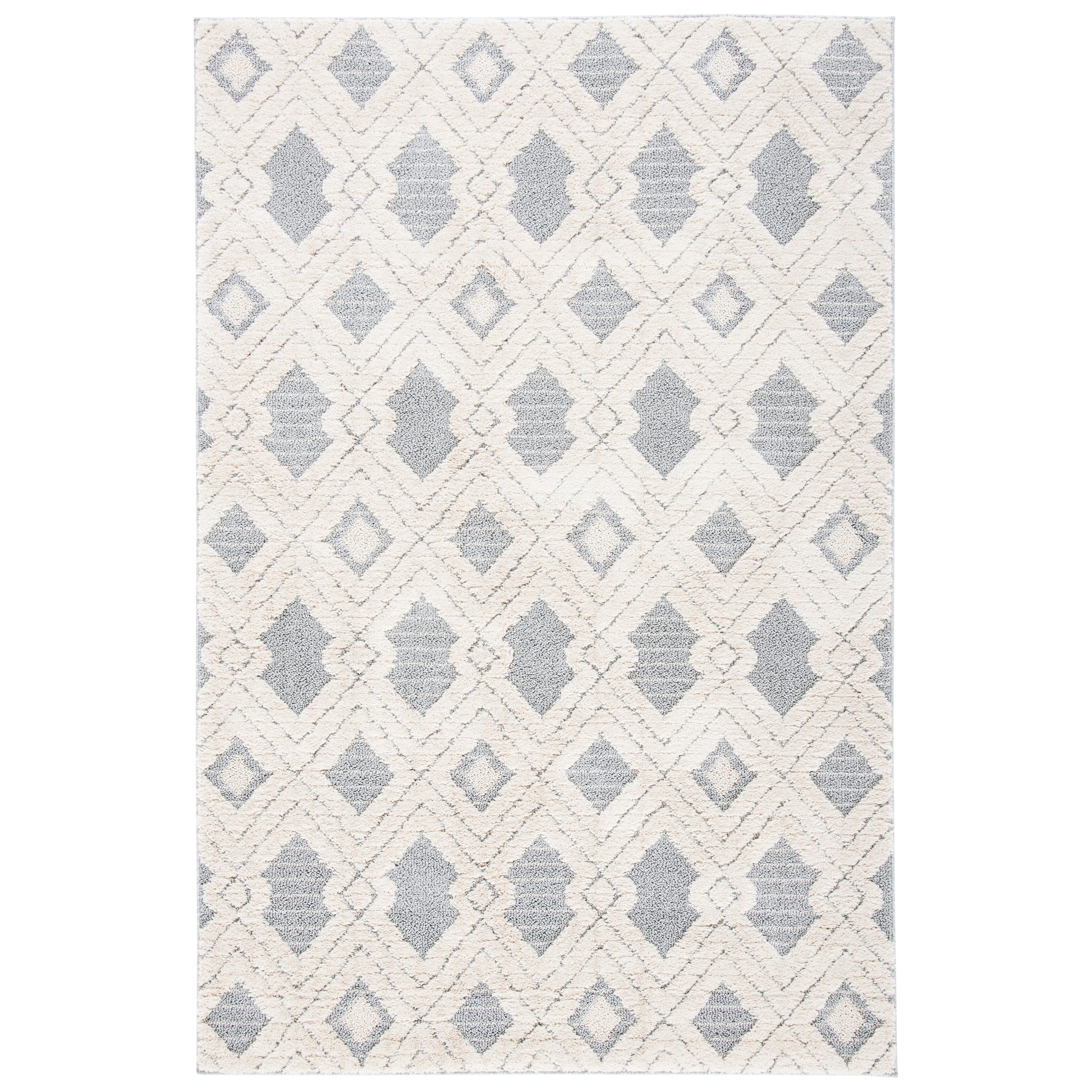 SAFAVIEH Brentwood Paunica Oriental Damask Trellis Rug