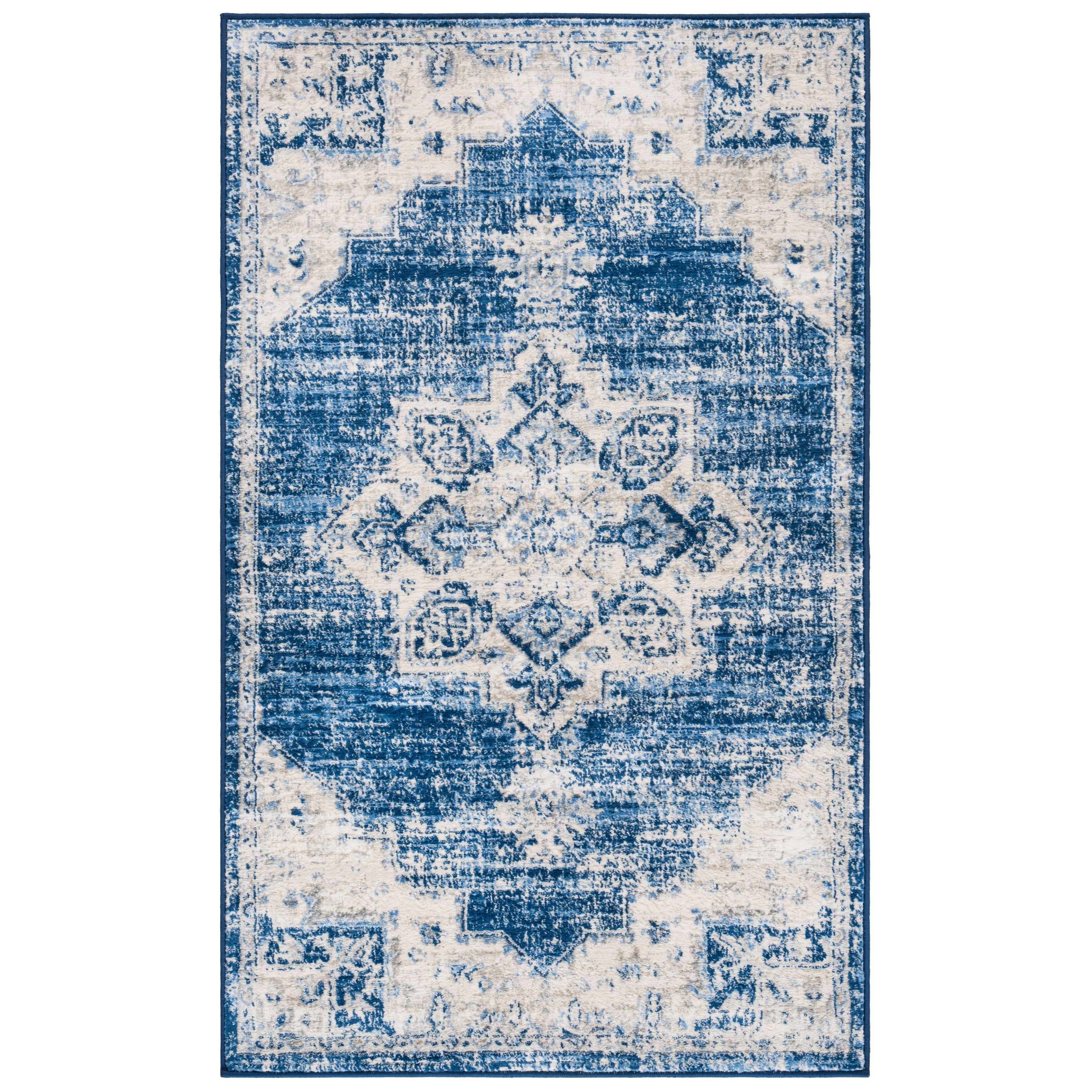 SAFAVIEH Brentwood Vassiliki Traditional Oriental Medallion Rug