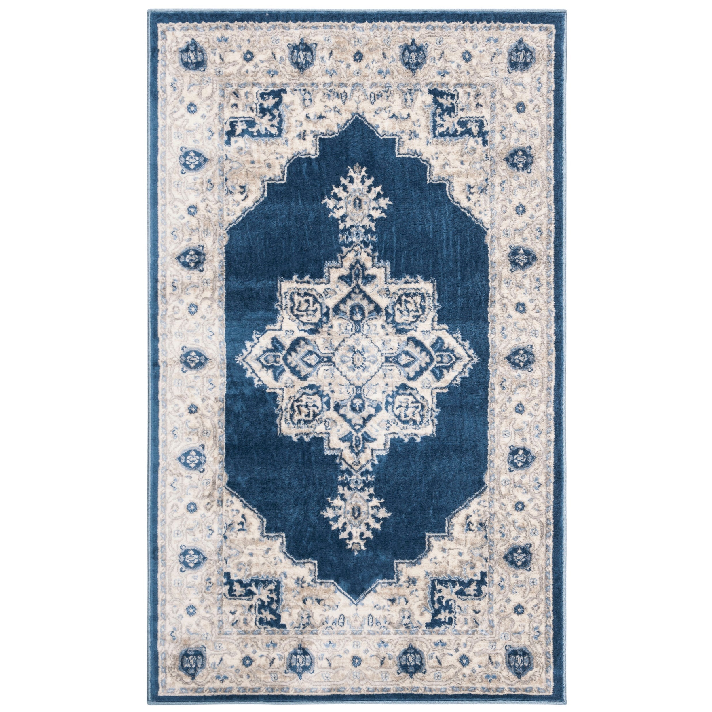 SAFAVIEH Brentwood Vassiliki Traditional Oriental Medallion Rug