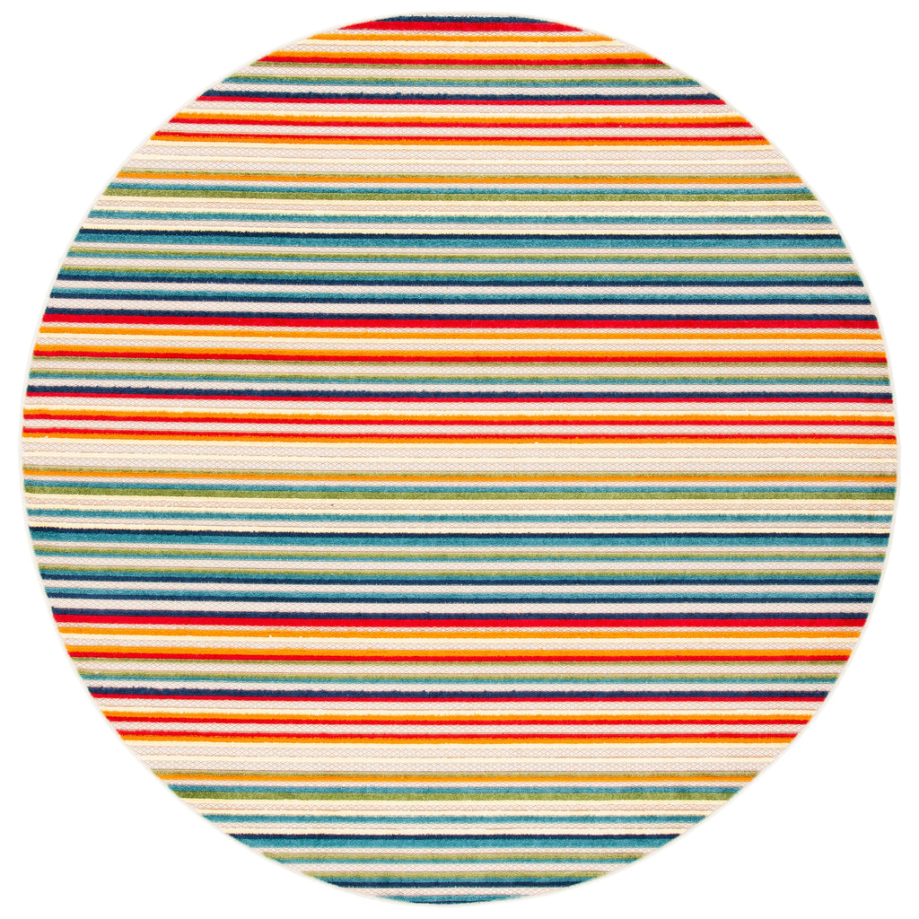 SAFAVIEH Cabana Gafia Indoor/ Outdoor Waterproof Patio Stripe Rug