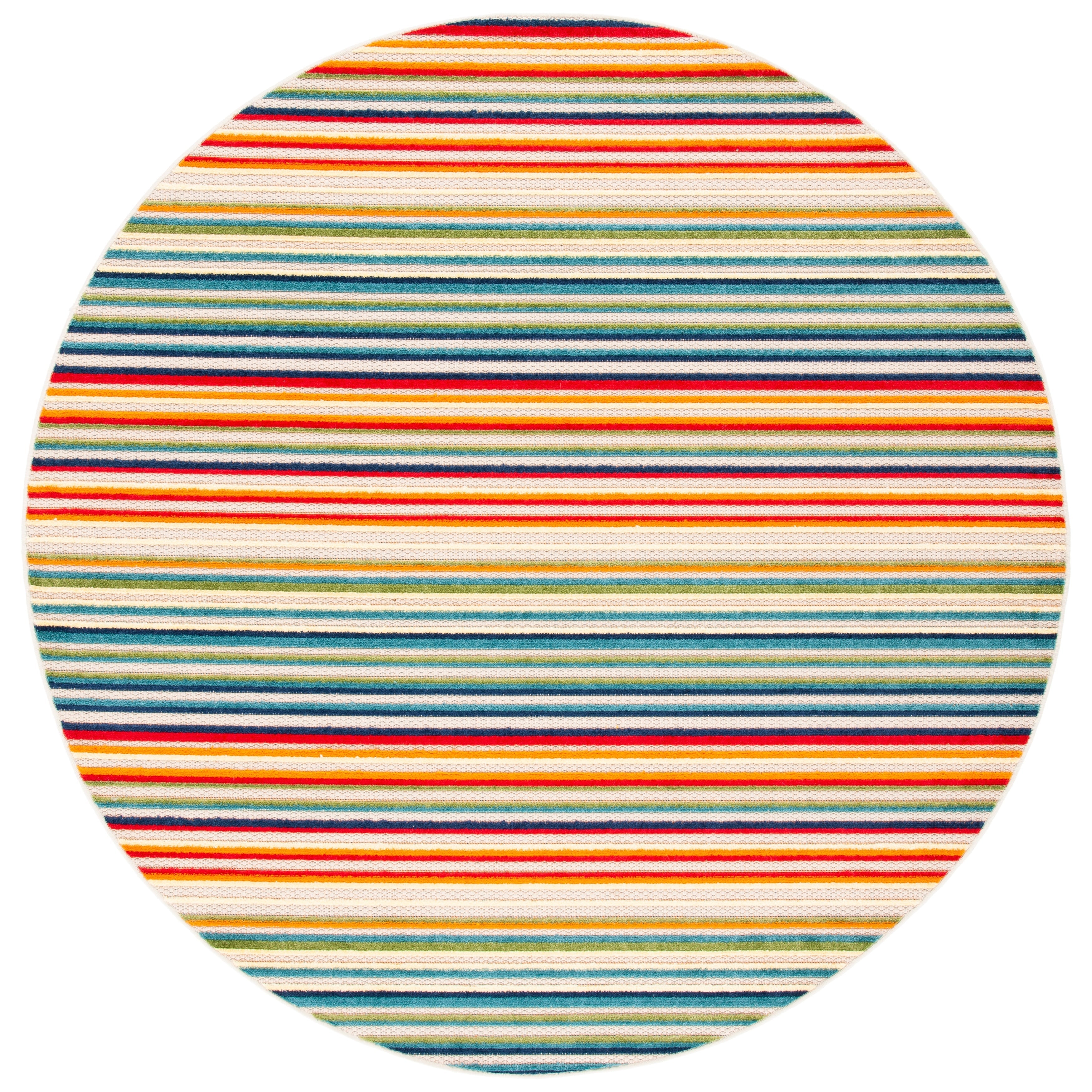 SAFAVIEH Cabana Gafia Indoor/ Outdoor Waterproof Patio Stripe Rug