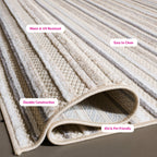 SAFAVIEH Cabana Gafia Indoor/ Outdoor Waterproof Patio Stripe Rug