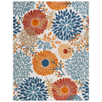 SAFAVIEH Cabana Hillechien Indoor/ Outdoor Waterproof Patio Floral Rug