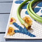 SAFAVIEH Cabana Hillechien Indoor/ Outdoor Waterproof Patio Floral Rug