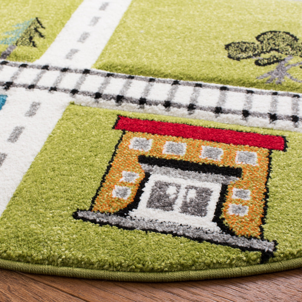 SAFAVIEH Carousel Kids Riemy Neighborhood Road Rug