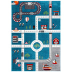 SAFAVIEH Carousel Kids Riemy Neighborhood Road Rug