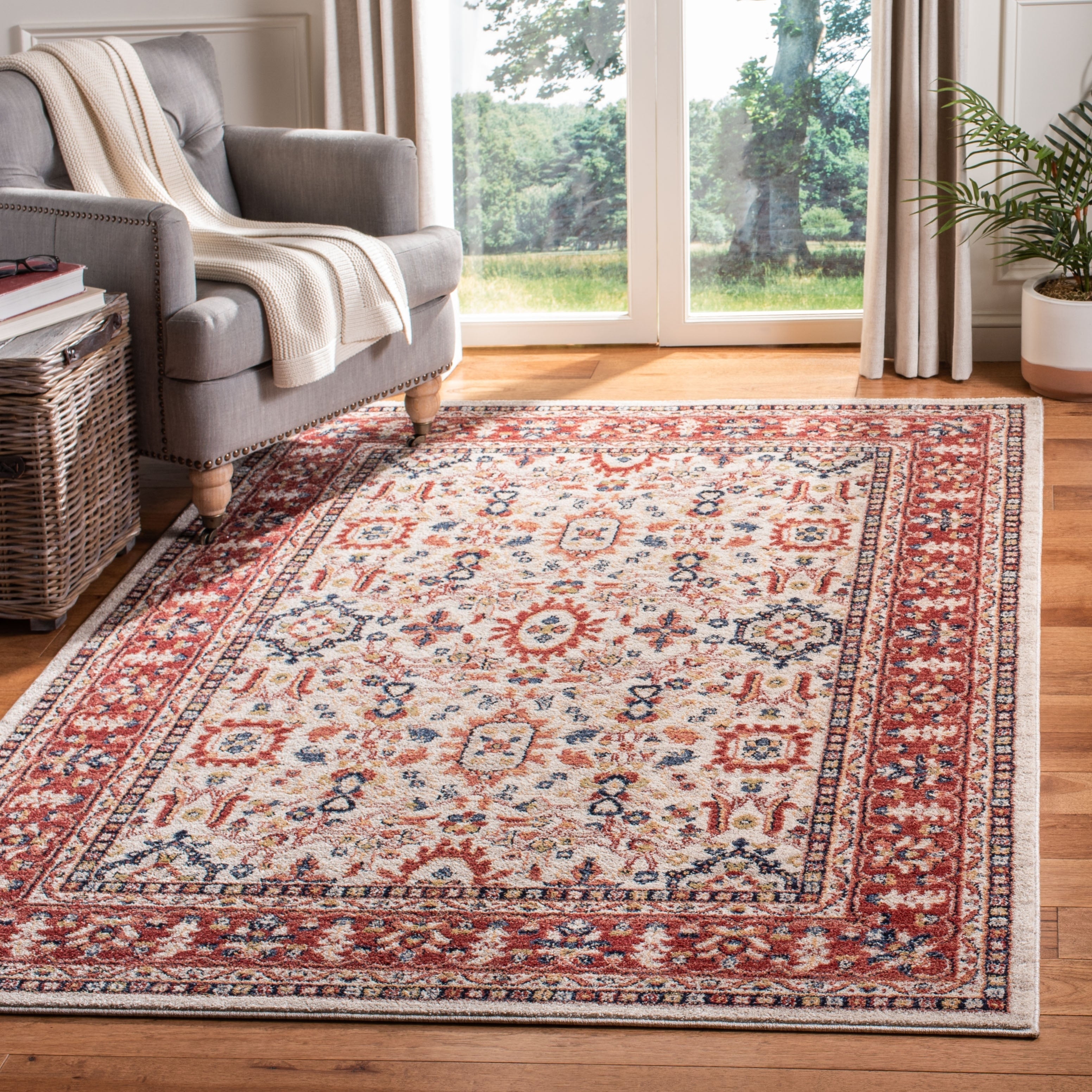 SAFAVIEH Charleston Svantje Vintage Boho Oriental Rug