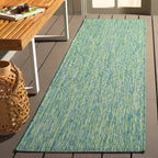 SAFAVIEH Courtyard Begajeta Indoor/Outdoor Waterproof Patio Backyard Rug.