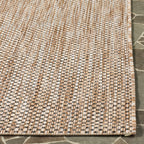 SAFAVIEH Courtyard Begajeta Indoor/Outdoor Waterproof Patio Backyard Rug.