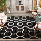 SAFAVIEH Courtyard Charleen Indoor/ Outdoor Waterproof Patio Backyard Rug