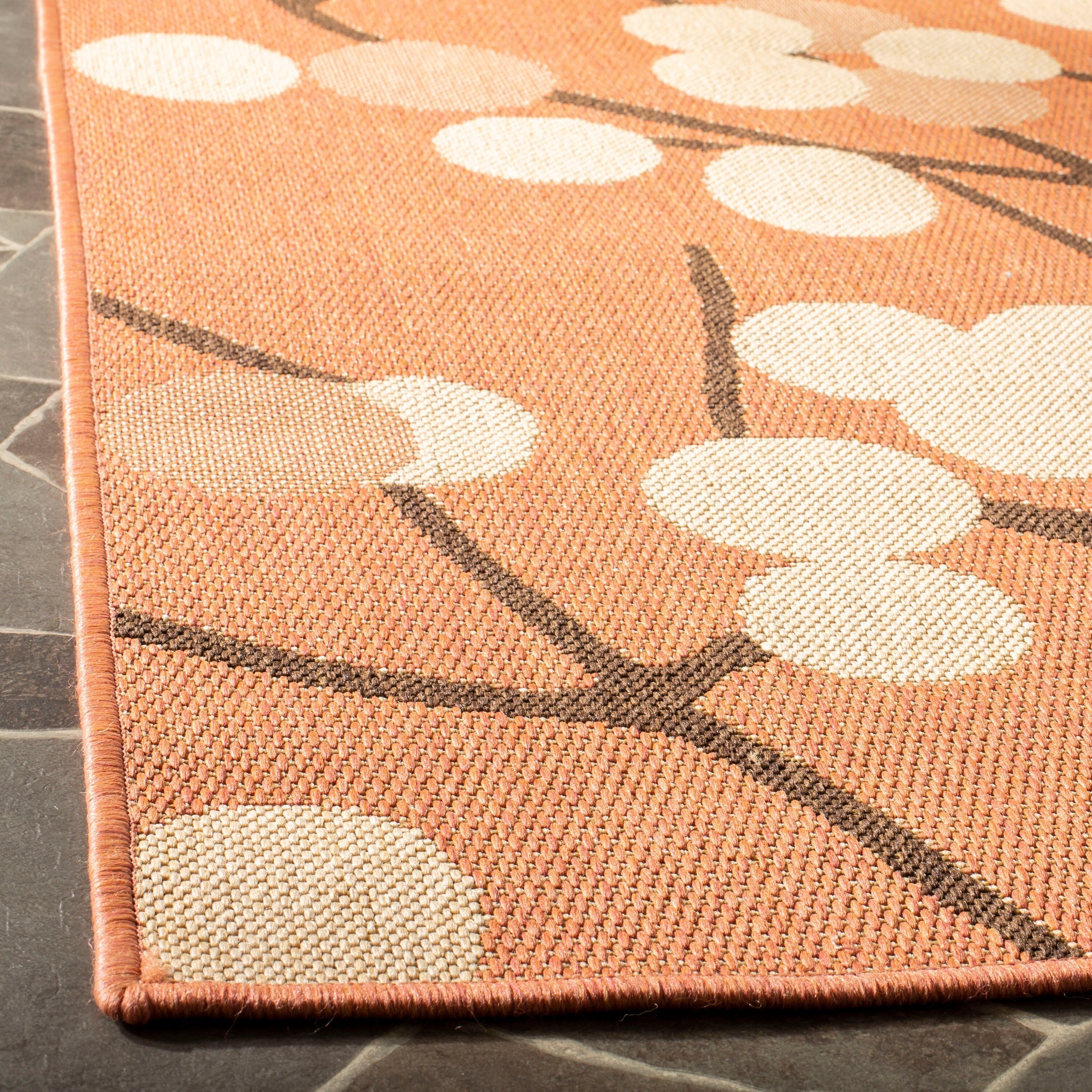 SAFAVIEH Courtyard Delois Indoor/ Outdoor Waterproof Patio Backyard Rug