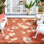 SAFAVIEH Courtyard Delois Indoor/ Outdoor Waterproof Patio Backyard Rug