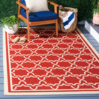 SAFAVIEH Courtyard Gulsin Indoor/ Outdoor Waterproof Patio Backyard Rug