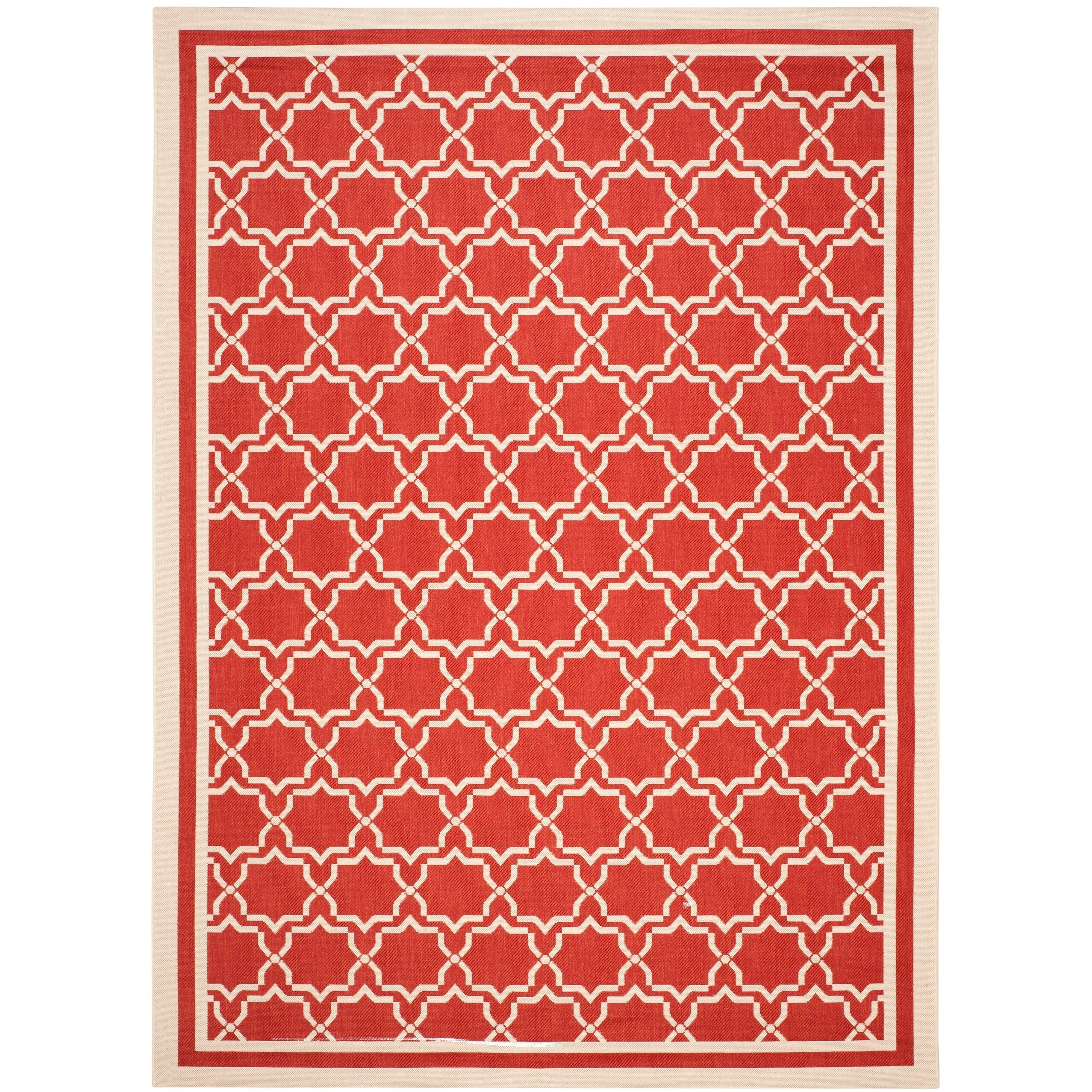 SAFAVIEH Courtyard Gulsin Indoor/ Outdoor Waterproof Patio Backyard Rug